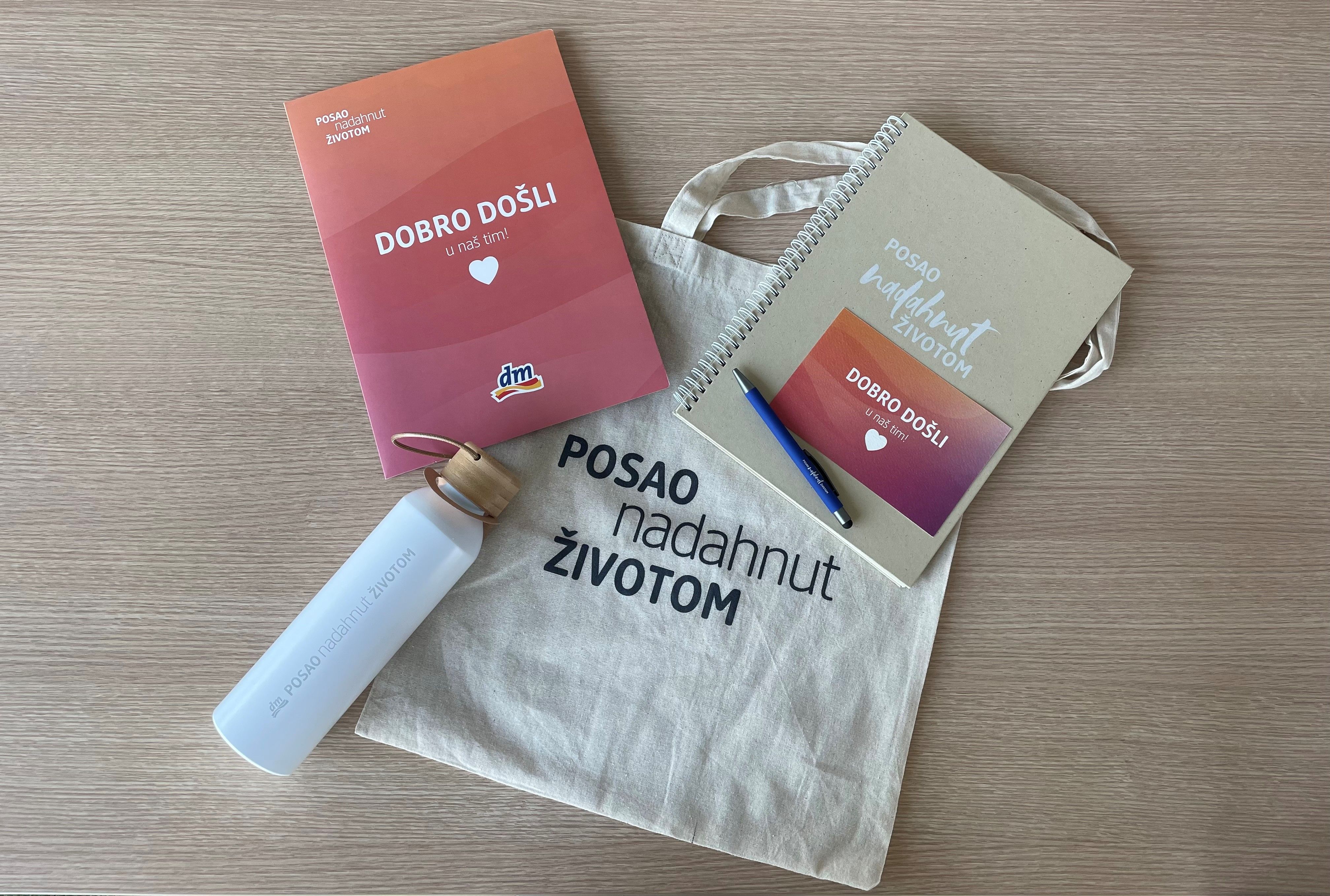 Sadržaj paketa dobrodošlice za nove zaposlene